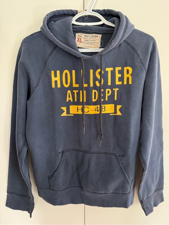 Hollister Other - Vintage Navy Blue Pullover Hoodie: Hollister